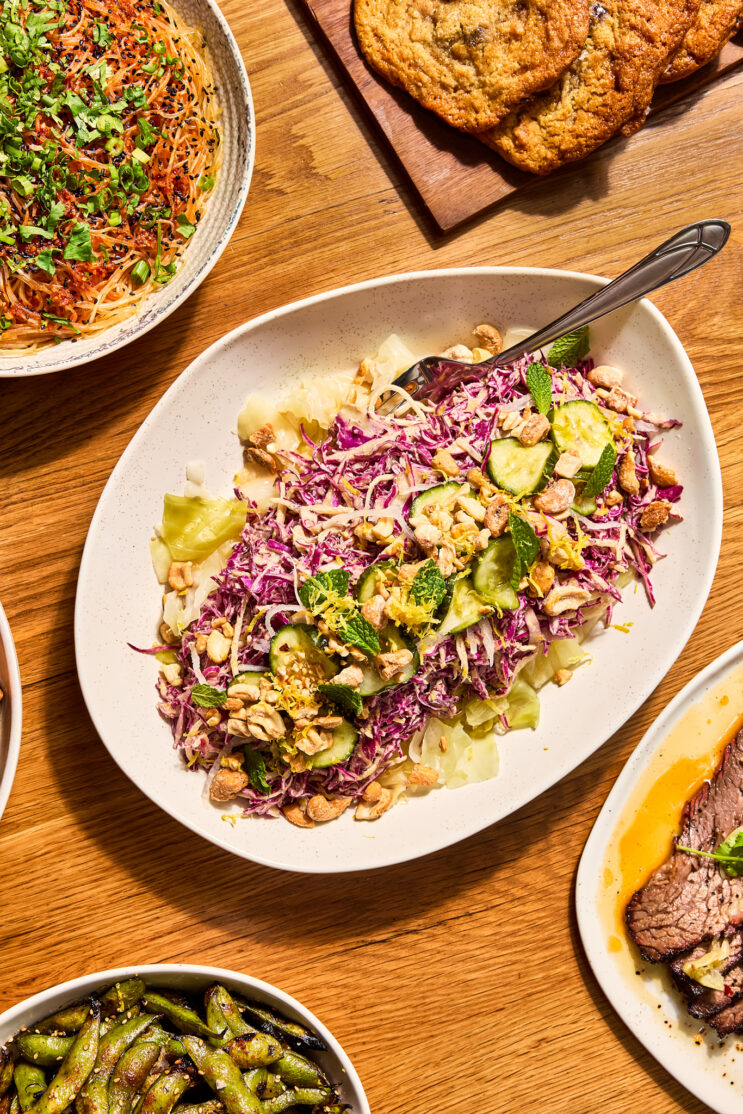 cabbage salad family style